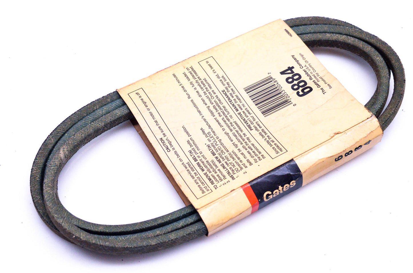 Gates 6884 Powerated V Belt NOS