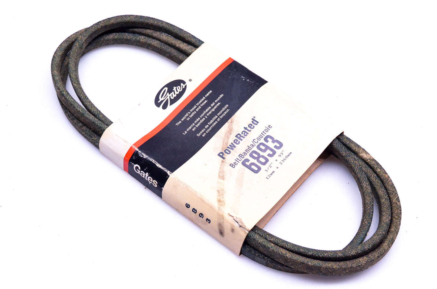 Gates 6893 Powerated V Belt NOS