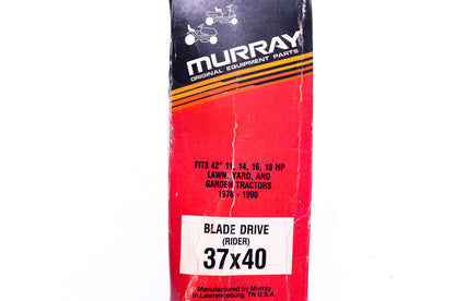 Murray 37X40 Blade Drive Belt NOS