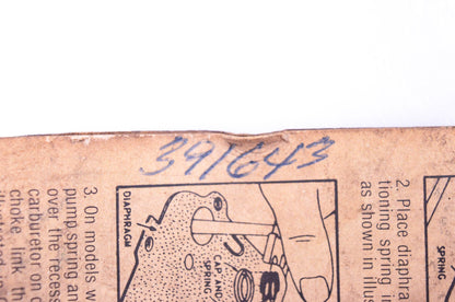 New OEM Briggs & Stratton 391643 Diaphragm NOS