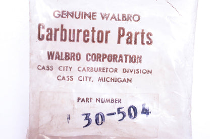Walbro 30-504 Choke Shaft NOS