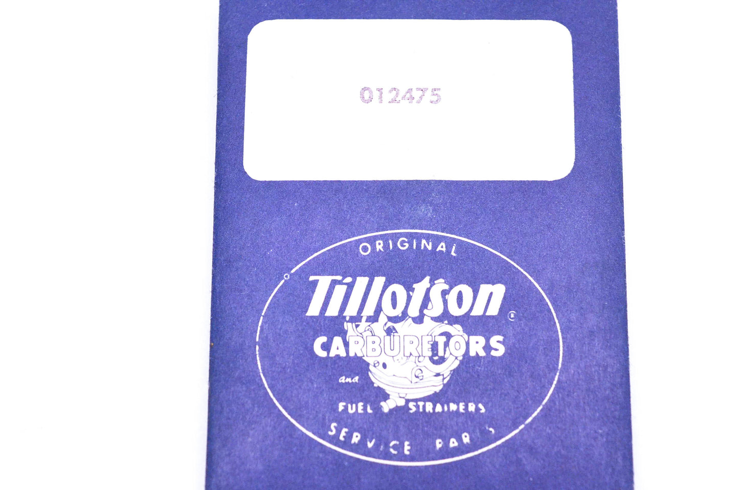 Tillotson 012475 Diaphragm NOS