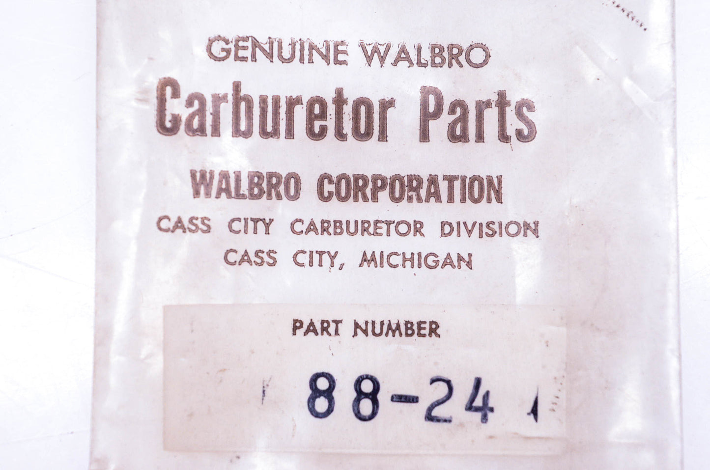 Walbro 88-24 Set Screw NOS