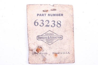 New OEM Briggs & Stratton 63238 Distributor Contact NOS