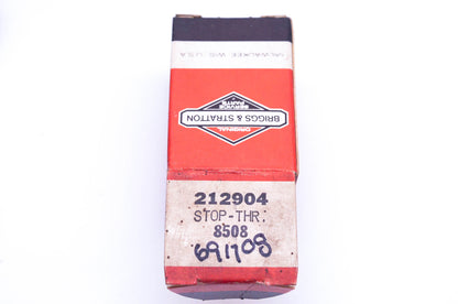 New OEM Briggs & Stratton 212904, 691708 Throttle Stops Qty 2 NOS
