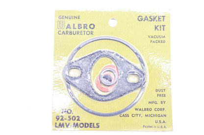 Walbro 92-502 Gasket Kit NOS