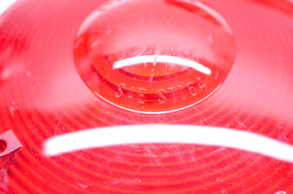 Signal-Stat SAE STI64 Cyclostat II Red 4" Lens NOS