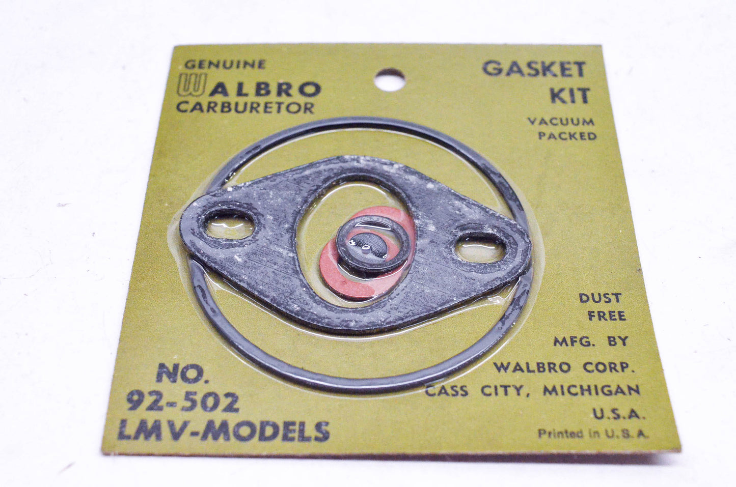 Walbro 92-502 Gasket Kit NOS