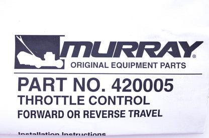 Murray 420005 Throttle Control Hardware Kit NOS