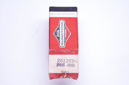 New OEM Briggs & Stratton 261269 Diode Spring NOS