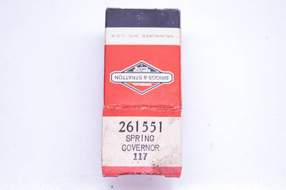 New OEM Briggs & Stratton 261551 Governor Spring NOS