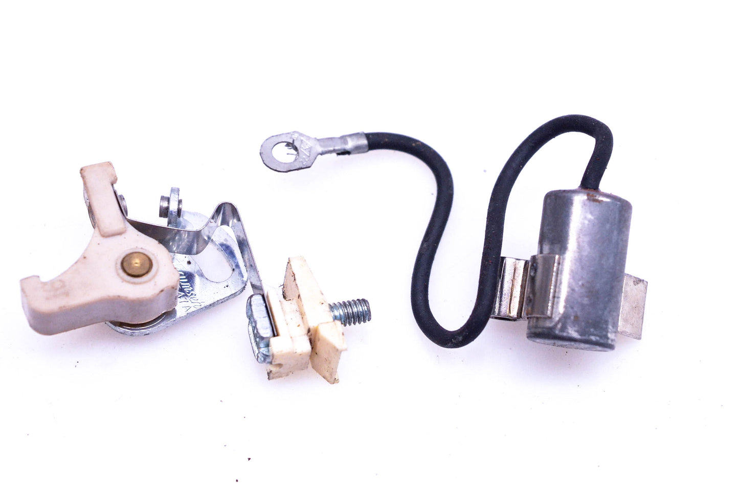 New OEM Tecumseh 30547A, 30547B Ignition Point & Condenser Kit NOS