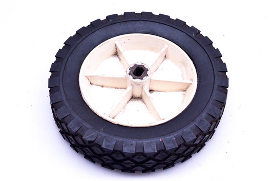 Aftermarket Lawnmower Plastic Wheel 8"x1.75" NOS