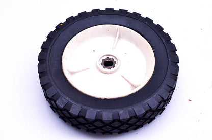 Aftermarket Lawnmower Plastic Wheel 8"x1.75" NOS