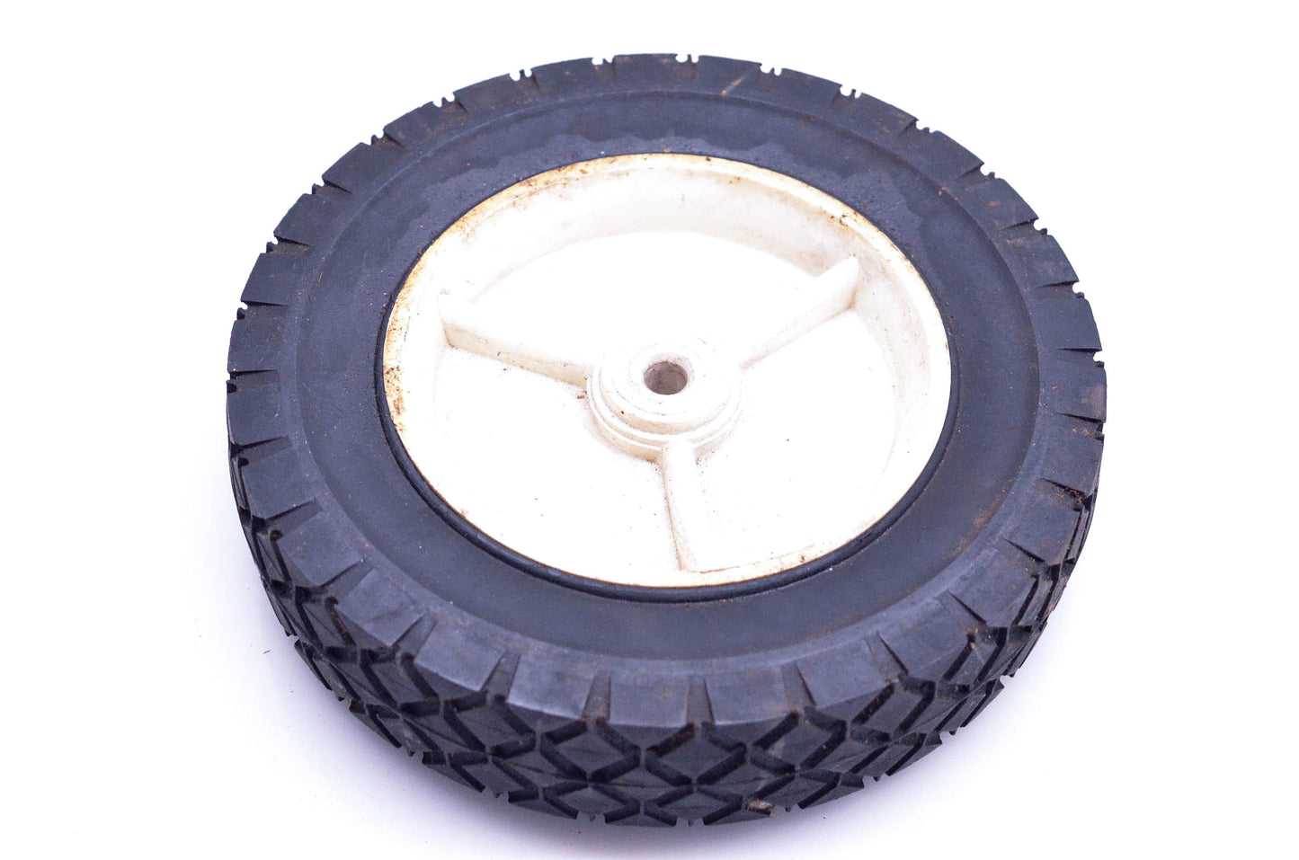 Aftermarket 8220-2 Lawn Mower Plastic Wheel 7-1/4"x1-5/8x3/8" NOS
