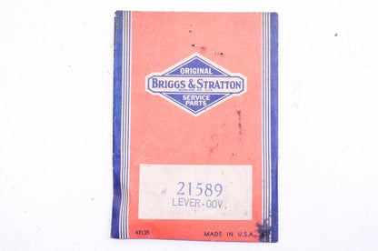 New OEM Briggs & Stratton 21589 Governor Lever NOS
