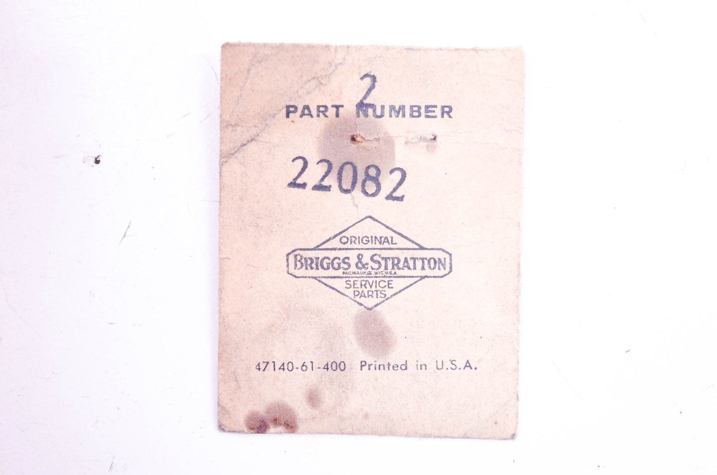 New OEM Briggs & Stratton 22082 Lock Washers Qty 2 NOS
