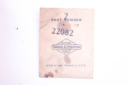 New OEM Briggs & Stratton 22082 Lock Washers Qty 2 NOS