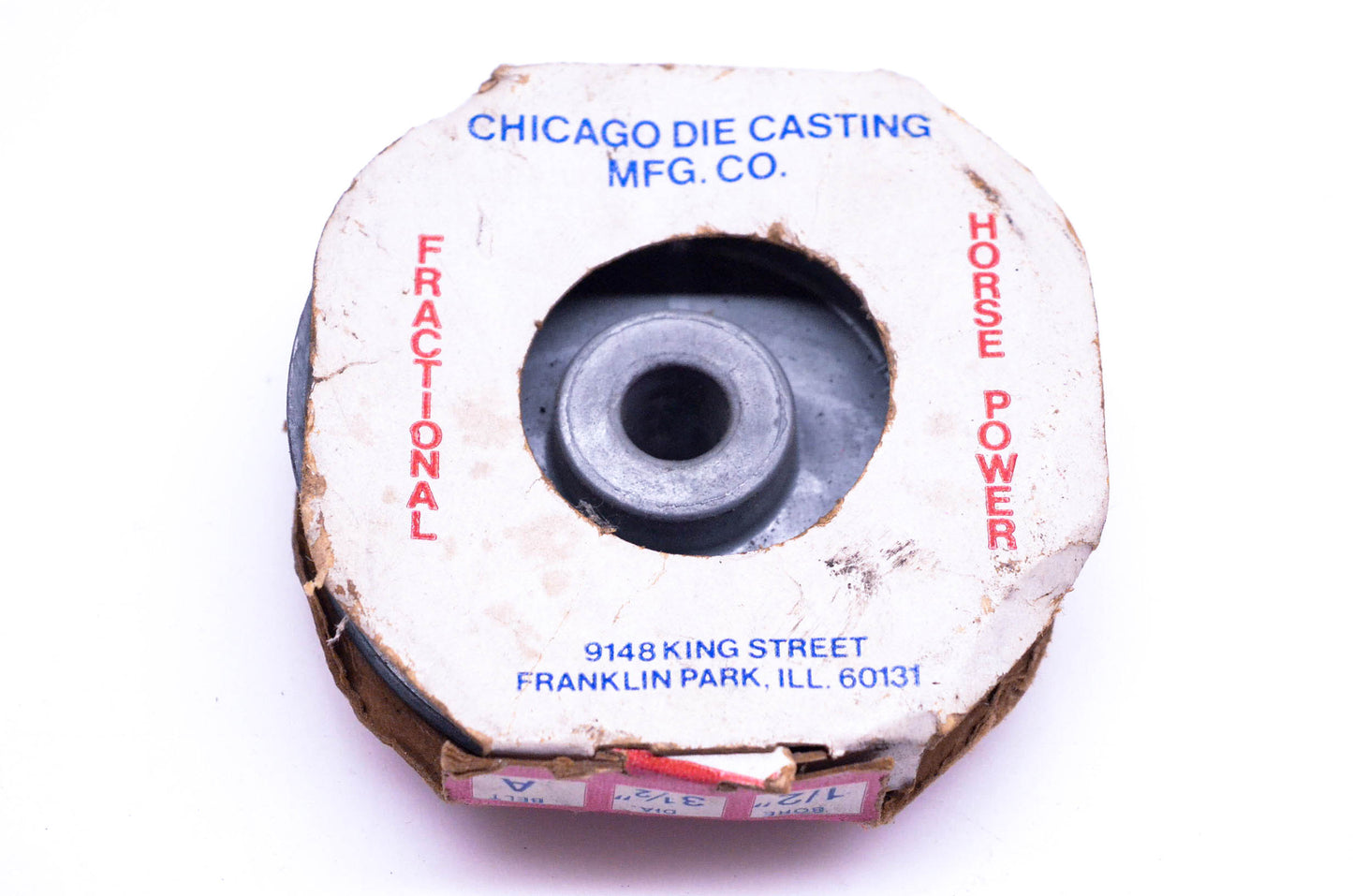 Chicago 350A Pulley 3.5" NOS