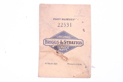 New OEM Briggs & Stratton 22531 Guide Plate NOS