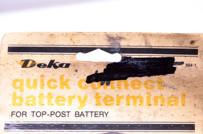 Deka 884-1 Quick Connect Battery Terminal NOS