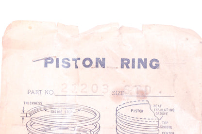 New OEM Briggs & Stratton 21203 Piston Ring NOS