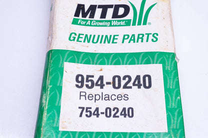 MTD 954-0240, 754-0240 Drive V Belt NOS