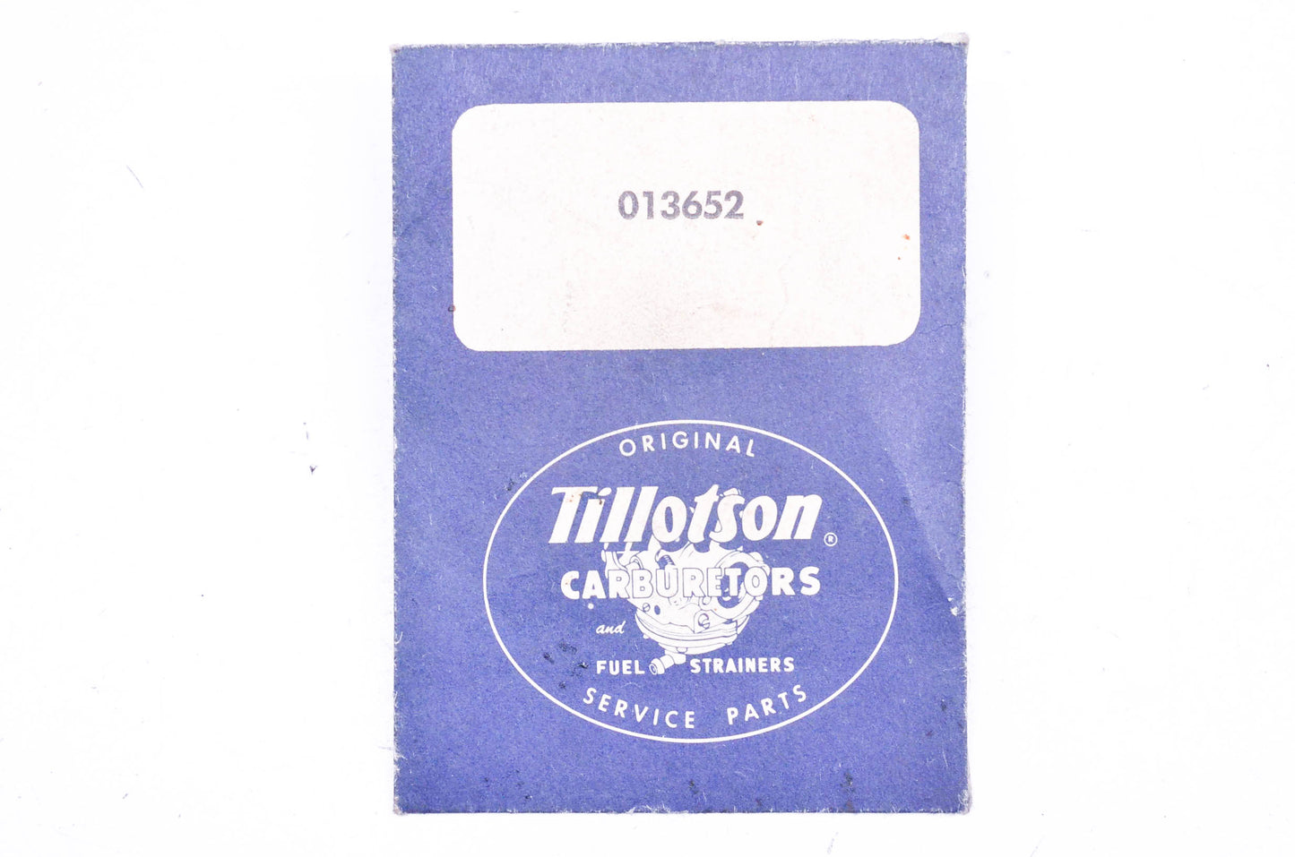 Tillotson 013652 Carburetor Gasket NOS