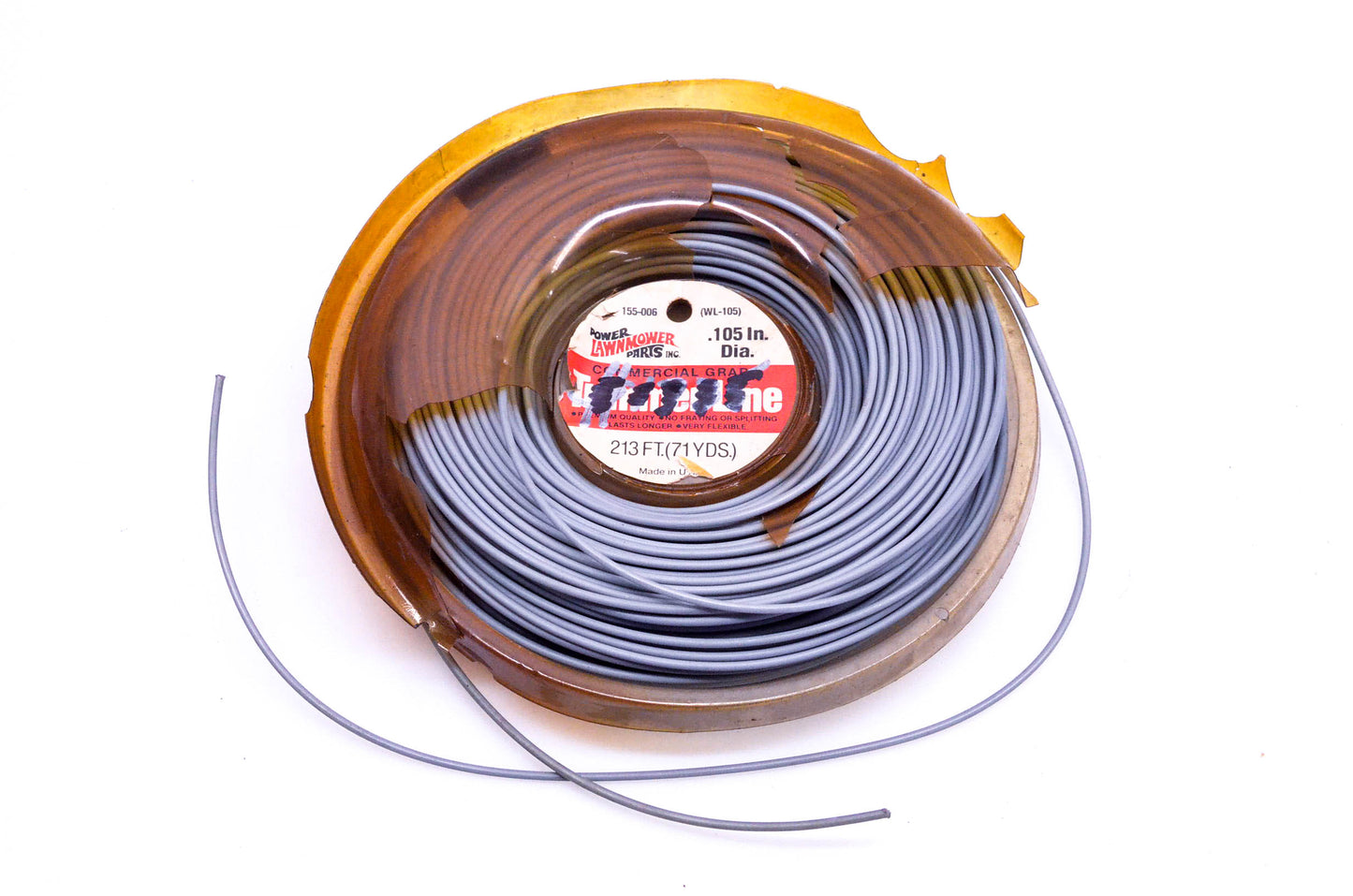 Power Lawnmower Parts 155-006, WL-105 Commercial Grade .105" Trimmer Line