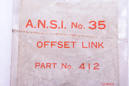 A.N.S.I. 412 No. 35 Offset Link NOS