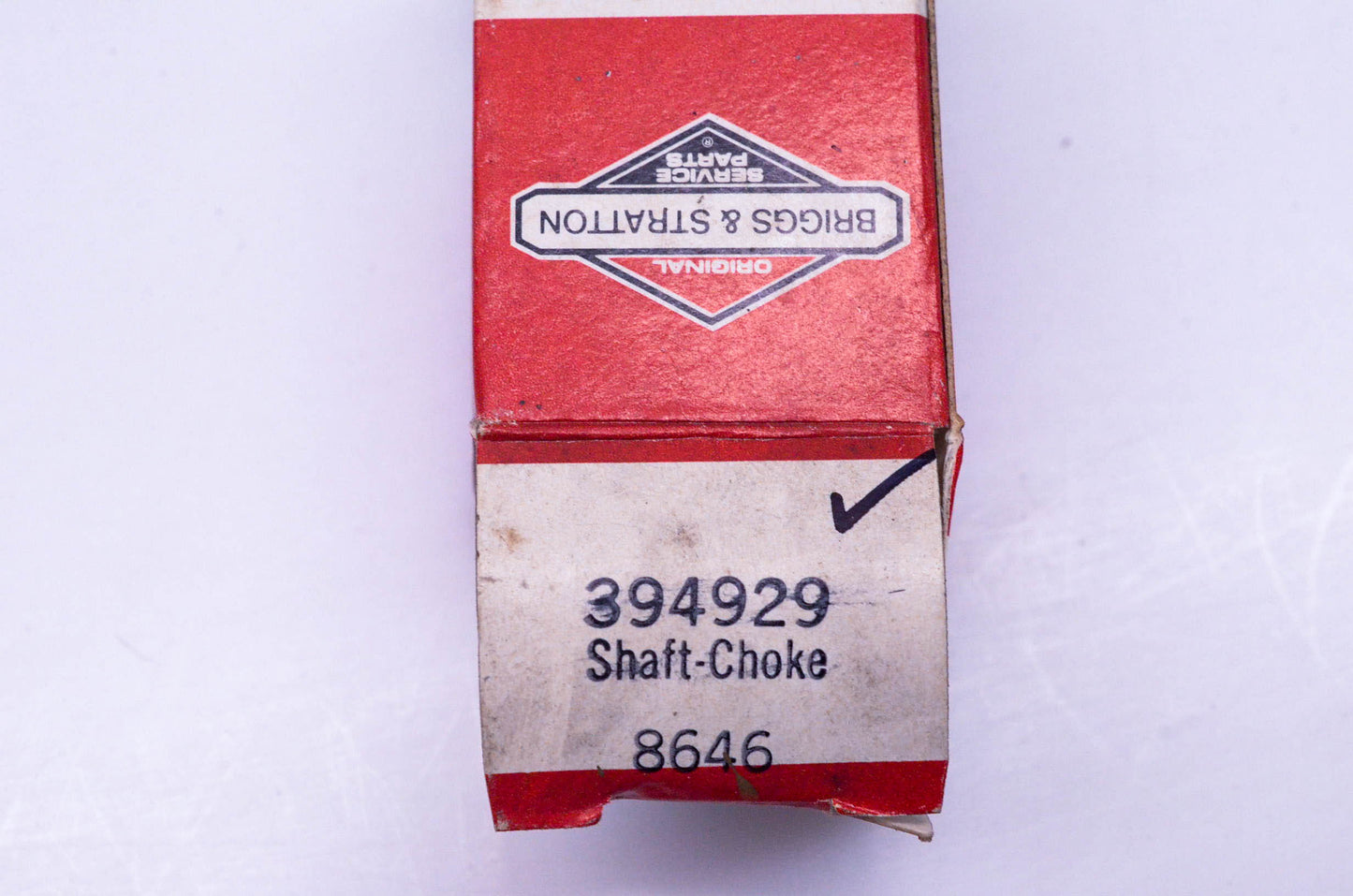 New OEM Briggs & Stratton 394929 Choke Shaft NOS