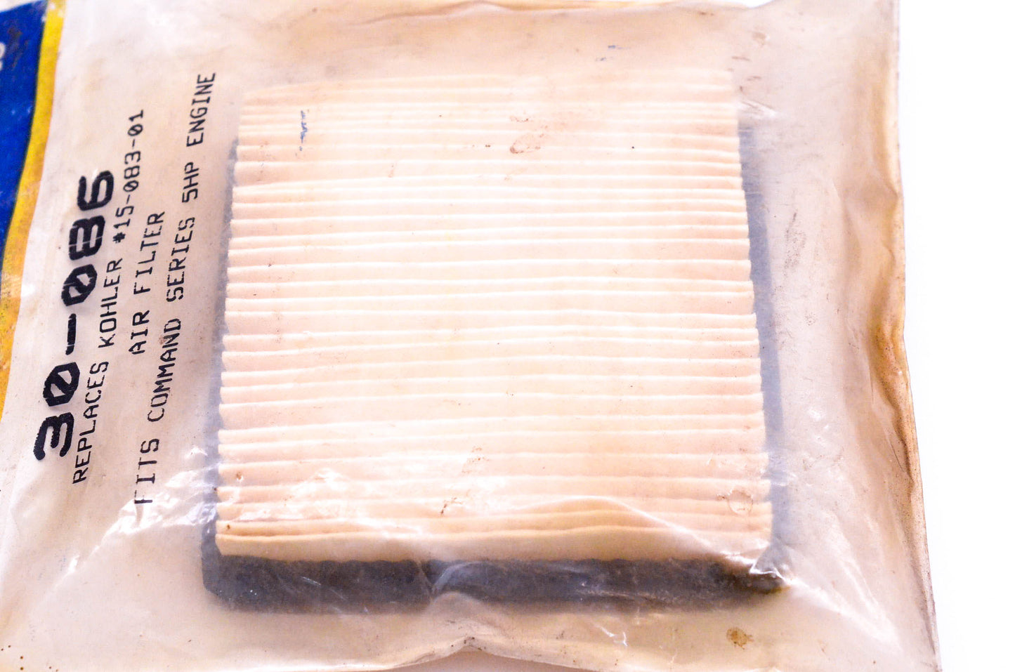 Silver Streak 30-086, 15-083-01 Air Filter NOS