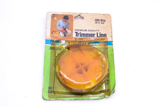 Power Lawnmower Parts WL-6C Trimmer Line 30' .105" NOS