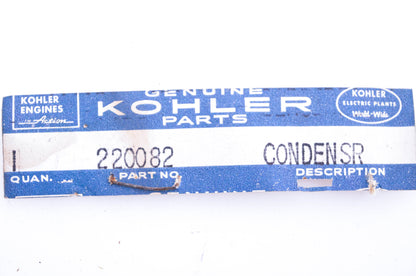 Kohler 220082 Condenser NOS