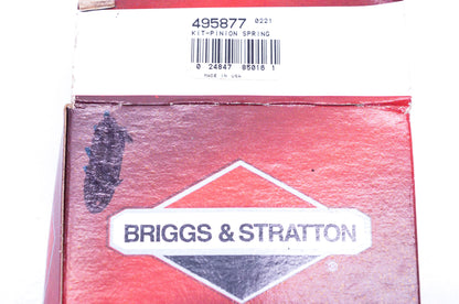 New OEM Briggs & Stratton 495877 Pinion Spring Kit NOS