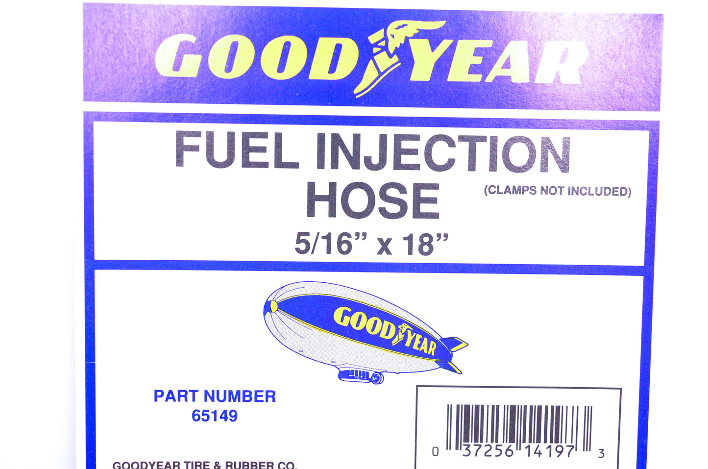 Goodyear 65149 Fuel Injection Hose 5/16"x18" NOS