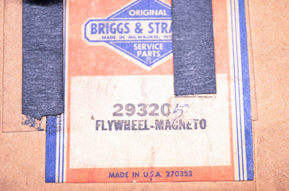 New OEM Briggs & Stratton 293205 Flywheel NOS