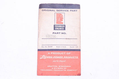 Tecumseh 630396 Diaphragm NOS