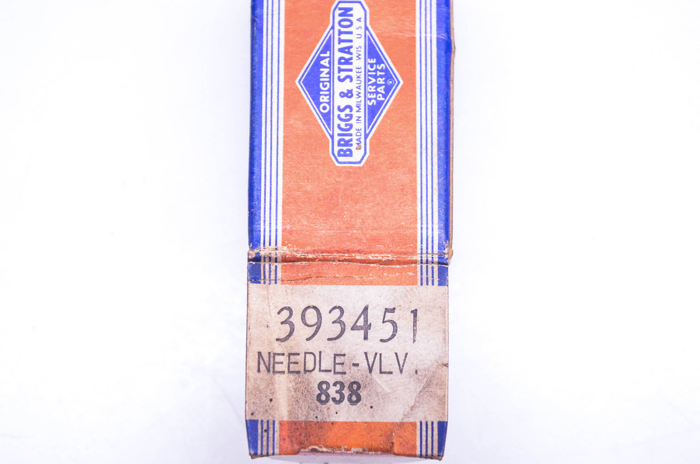 New OEM Briggs & Stratton 393451 Needle Valve Kit NOS