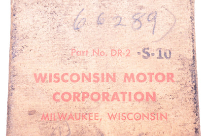 Wisconsin Parts DR-2, S-10, 66289 Piston Ring Kit NOS