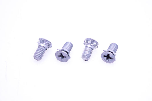 Prestolite 90-822 Flat Head Screws With Lock Nuts Qty 4 NOS