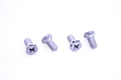 Prestolite 90-822 Flat Head Screws With Lock Nuts Qty 4 NOS