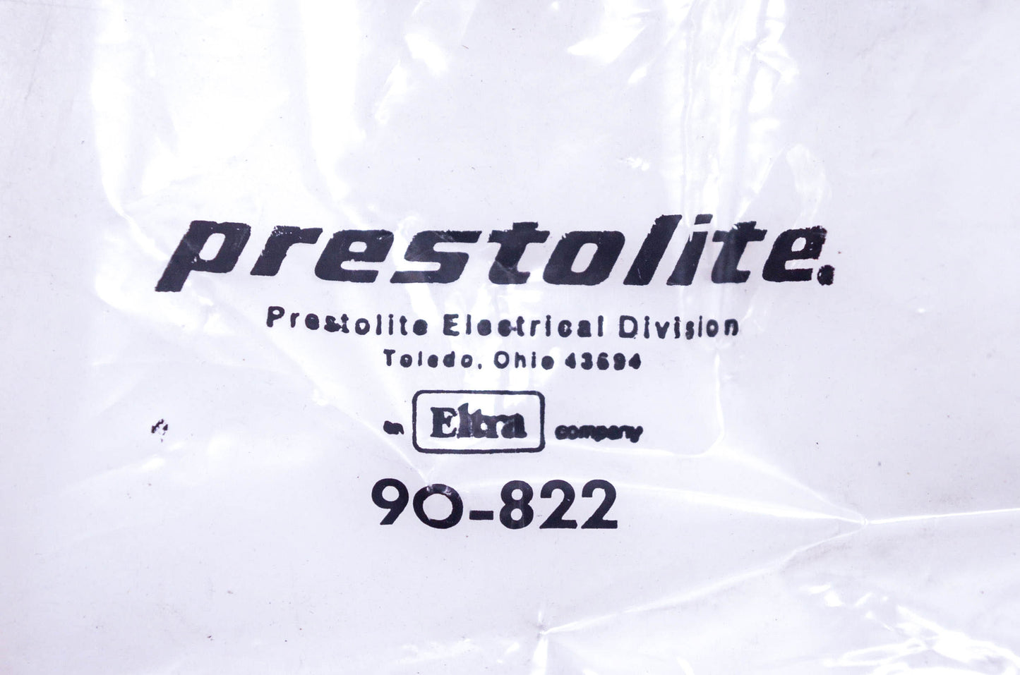 Prestolite 90-822 Flat Head Screws With Lock Nuts Qty 4 NOS