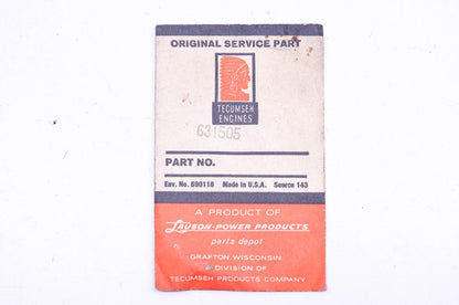 Tecumseh 631505 Inlet Needle With Spring NOS