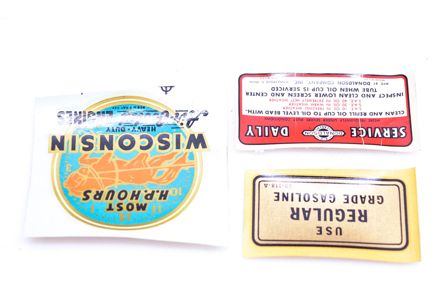 Wisconsin Parts SD-246 Decal Kit NOS
