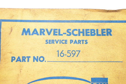Marvel-Schebler 16-597 Gasket NOS
