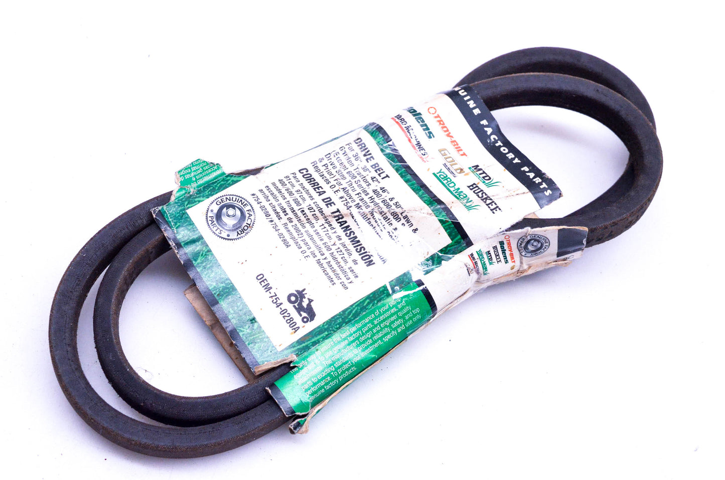 MTD 754-0280A Drive Belt NOS