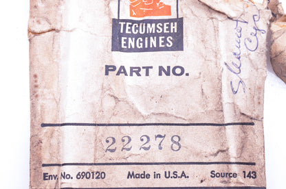 New OEM Tecumseh 22278 Ground Wire NOS