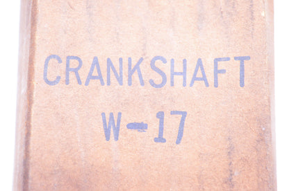 Lauson W-17 Crankshaft 24-0-26 NOS