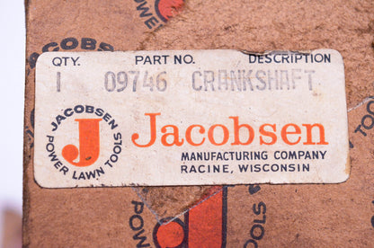 Jacobsen 09746, 50075 Crankshaft NOS